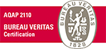 AQAP 2110 sertifikaatti tunnus.