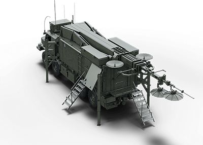 Concept sketch of the vehicle container.