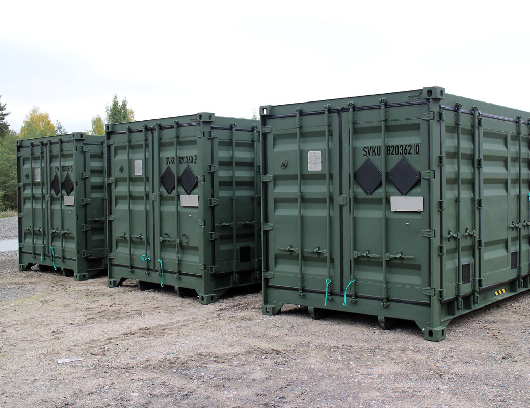Storage and Transportation Container for Explosive materials - Conlog